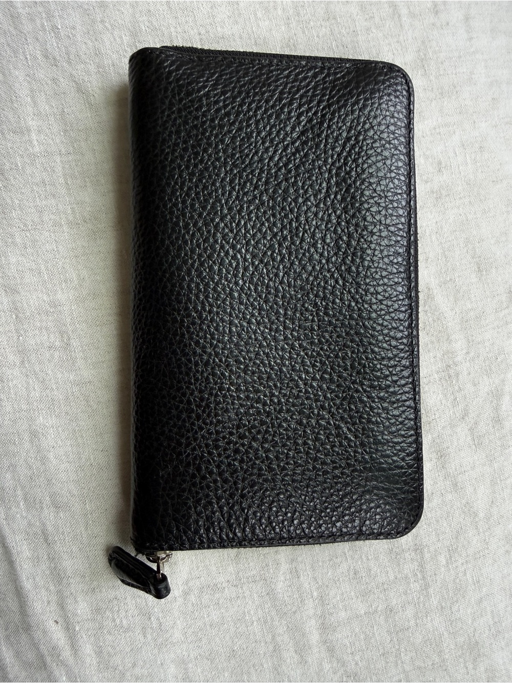 🔥🐰RARE Disney X Coach Medium Black Leather Zip Around Wallet w/ Thumper f/ Bambi - Picture 11 of 16